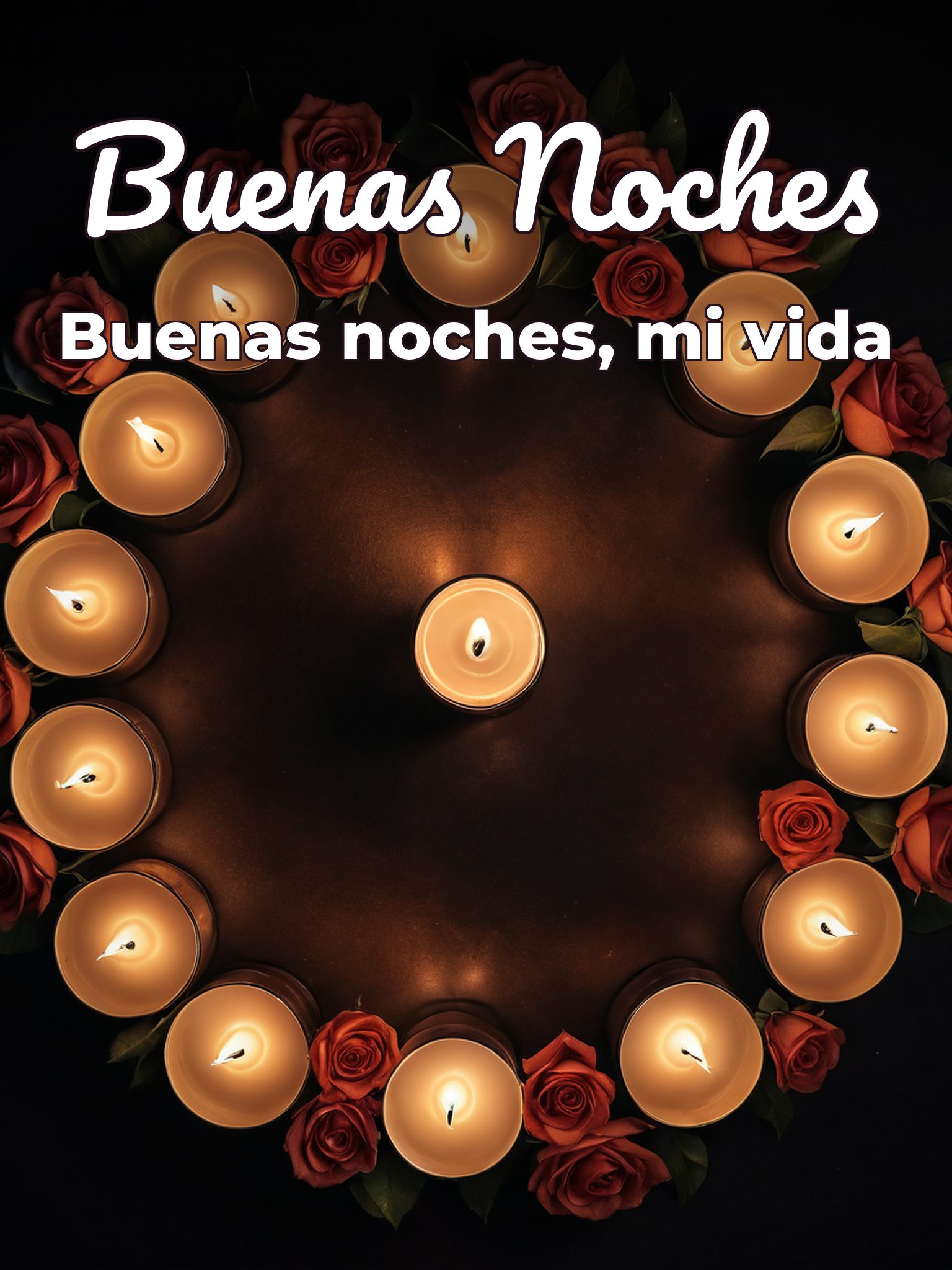 Textos de buenas noches para mi novia para Facebook