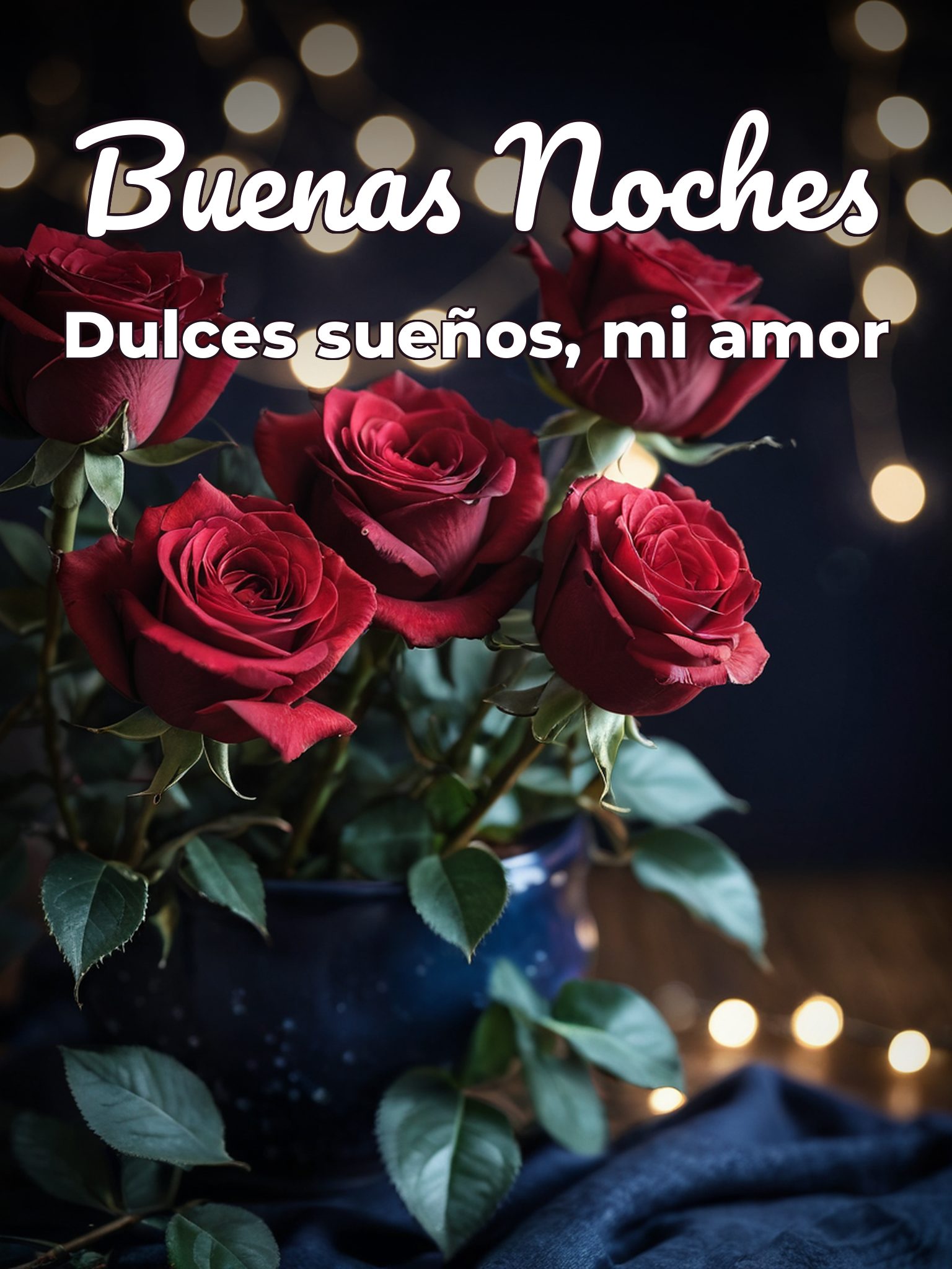 Textos de buenas noches para mi novia para WhatsApp