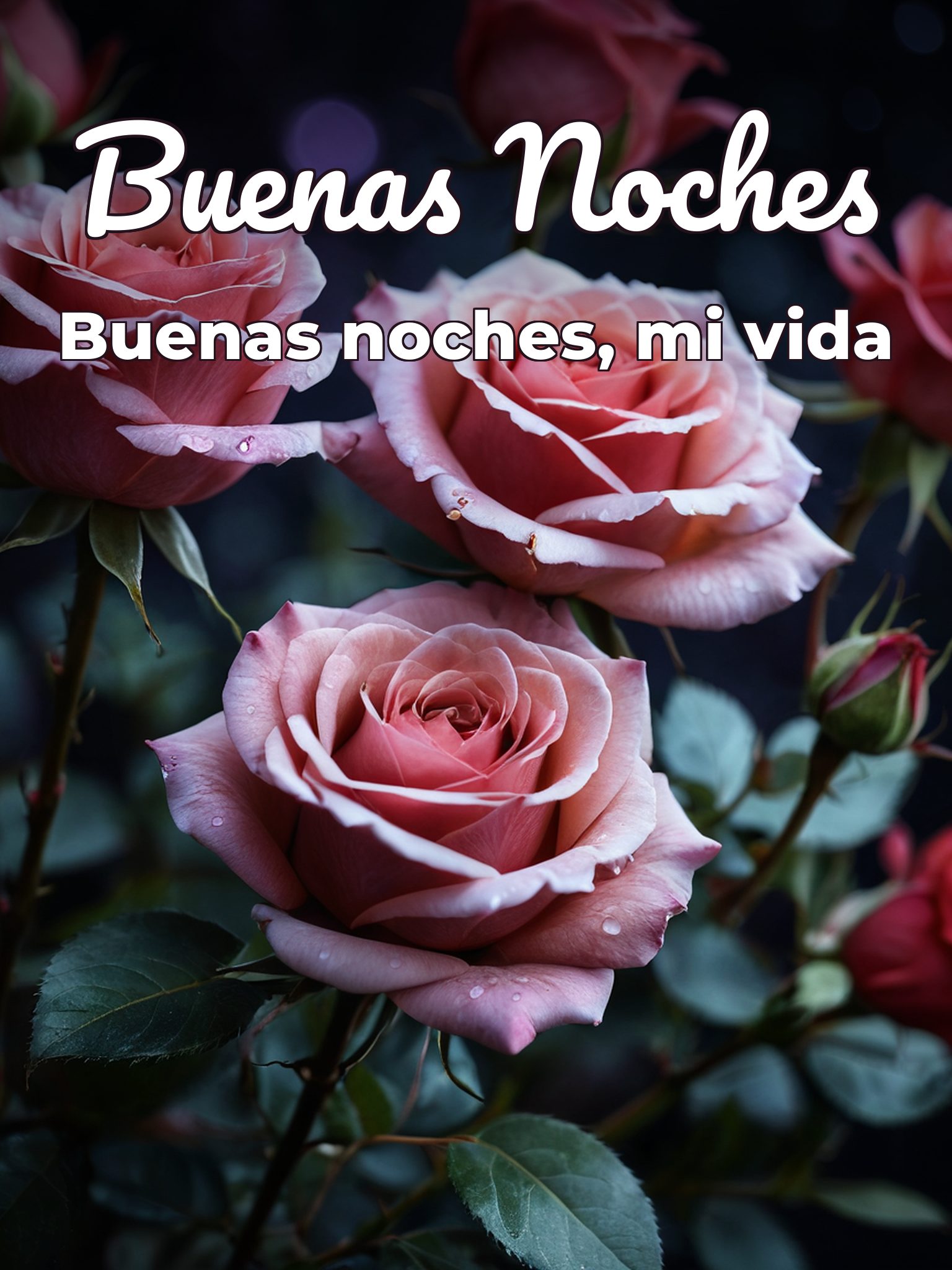 Textos de buenas noches para mi novia