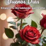 buenos días empieza tu día sabiendo que te amo