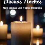 buenas noches que tengas una noche tranquila
