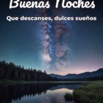 buenas noches que descanses, dulces sueños