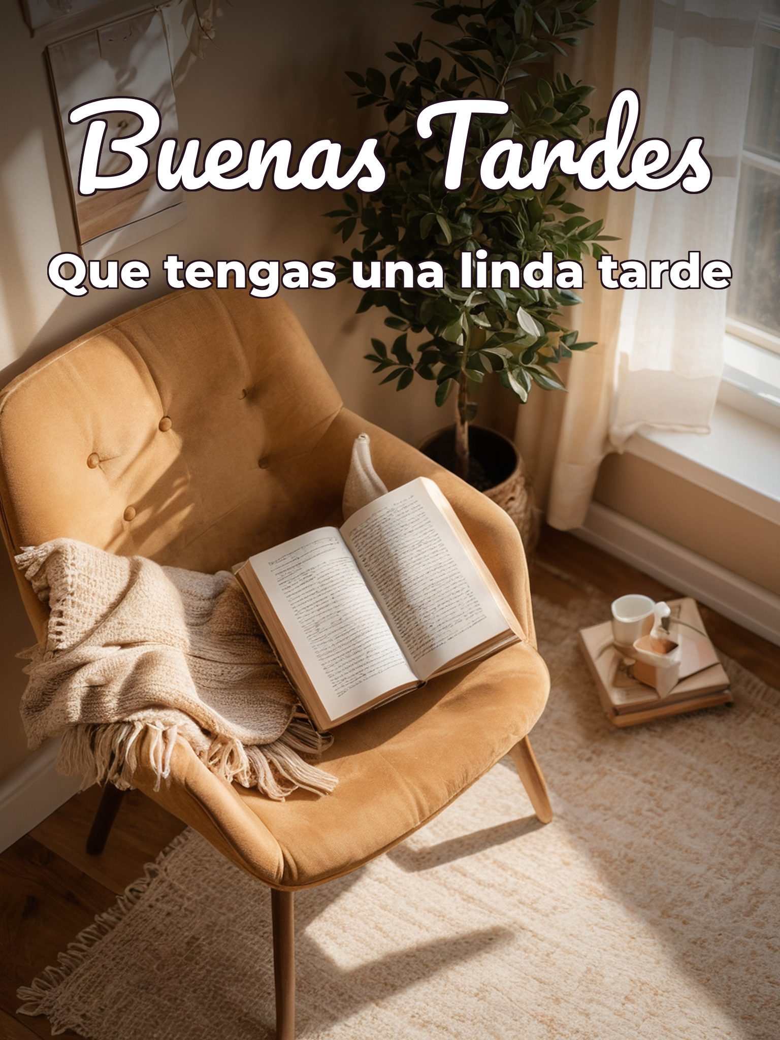 Translate buenas tardes para Facebook y WhatsApp
