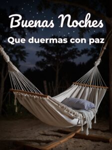 Un bonito mensaje de buenas noches para WhatsApp