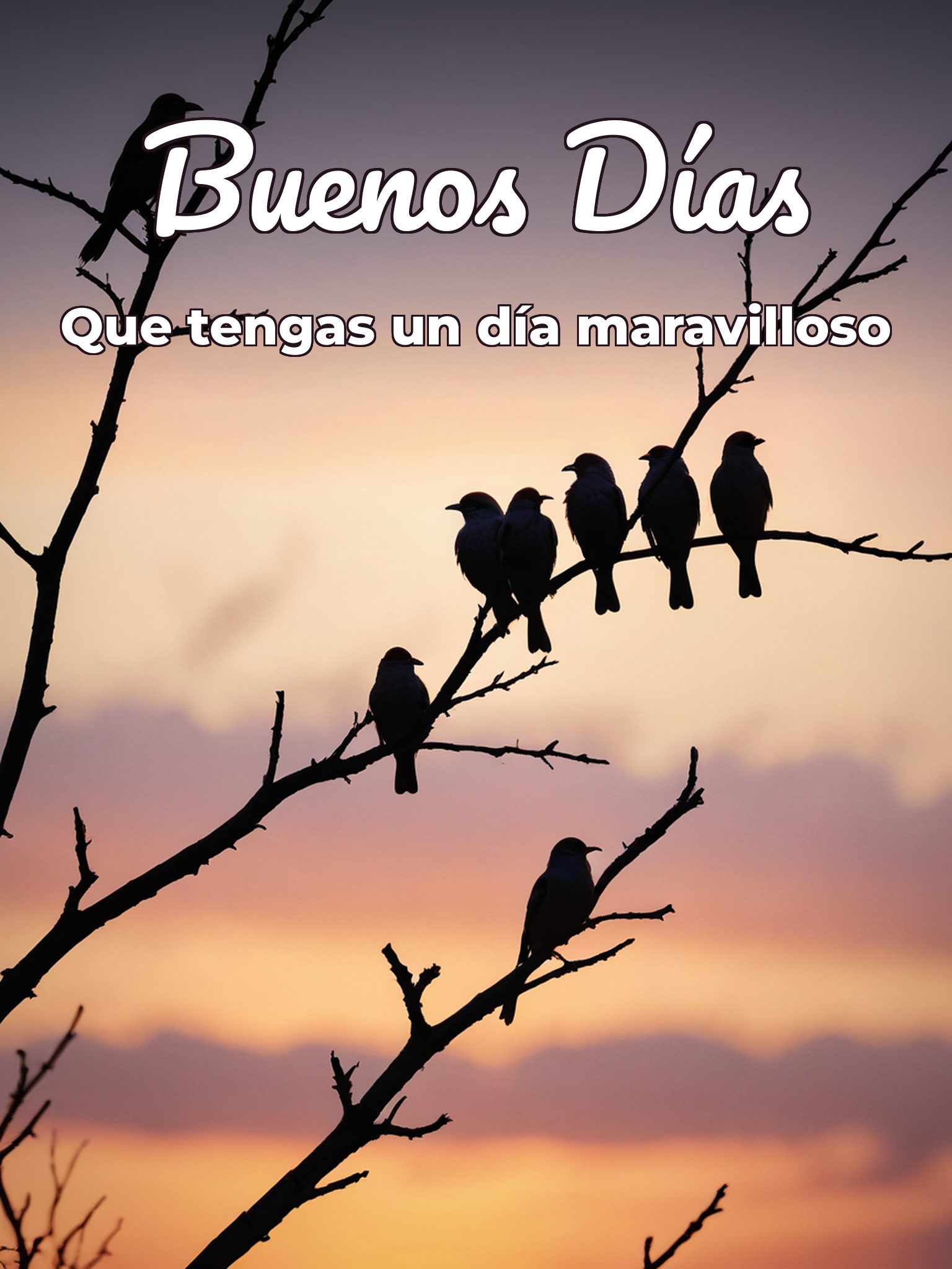 Un buen mensaje de buenos días para celular