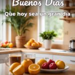 buenos días que hoy sea un gran día