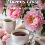 buenos días pensando en ti esta mañana