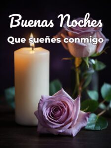 Un buenas noches para mi amor para celular
