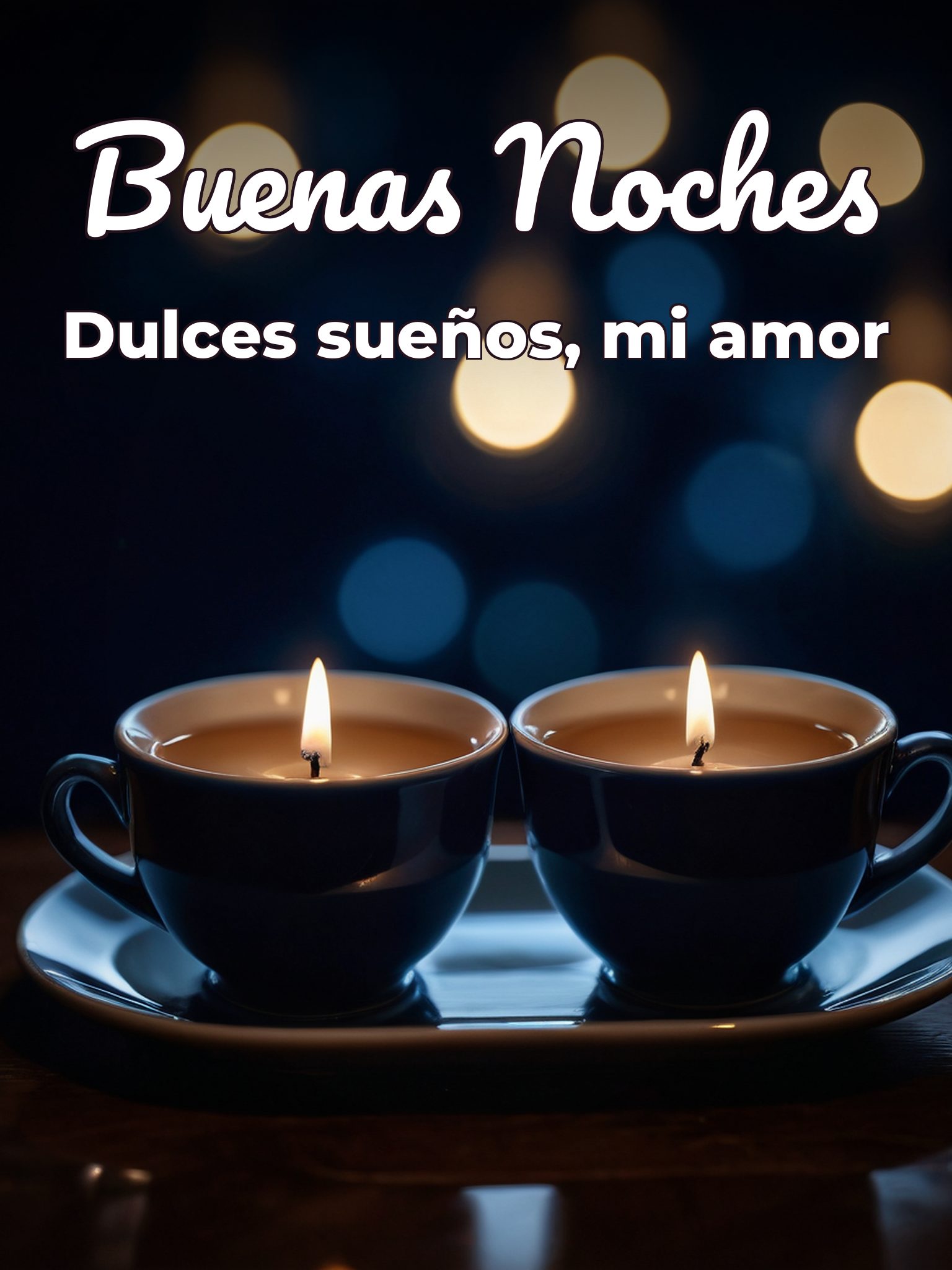 Un buenas noches para mi amor
