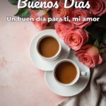 buenos días un buen día para ti, mi amor