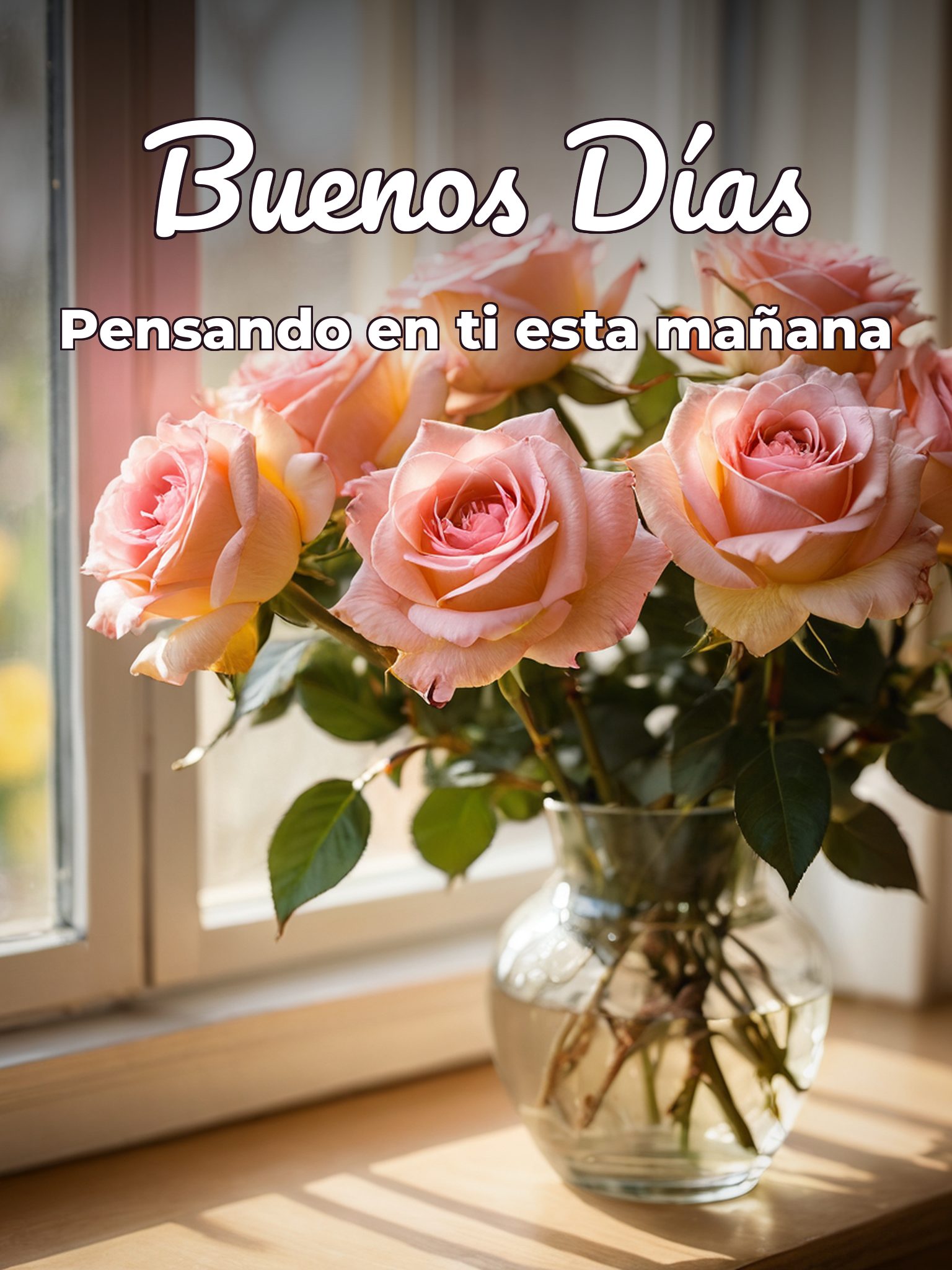Un buenos días para mi amor para celular