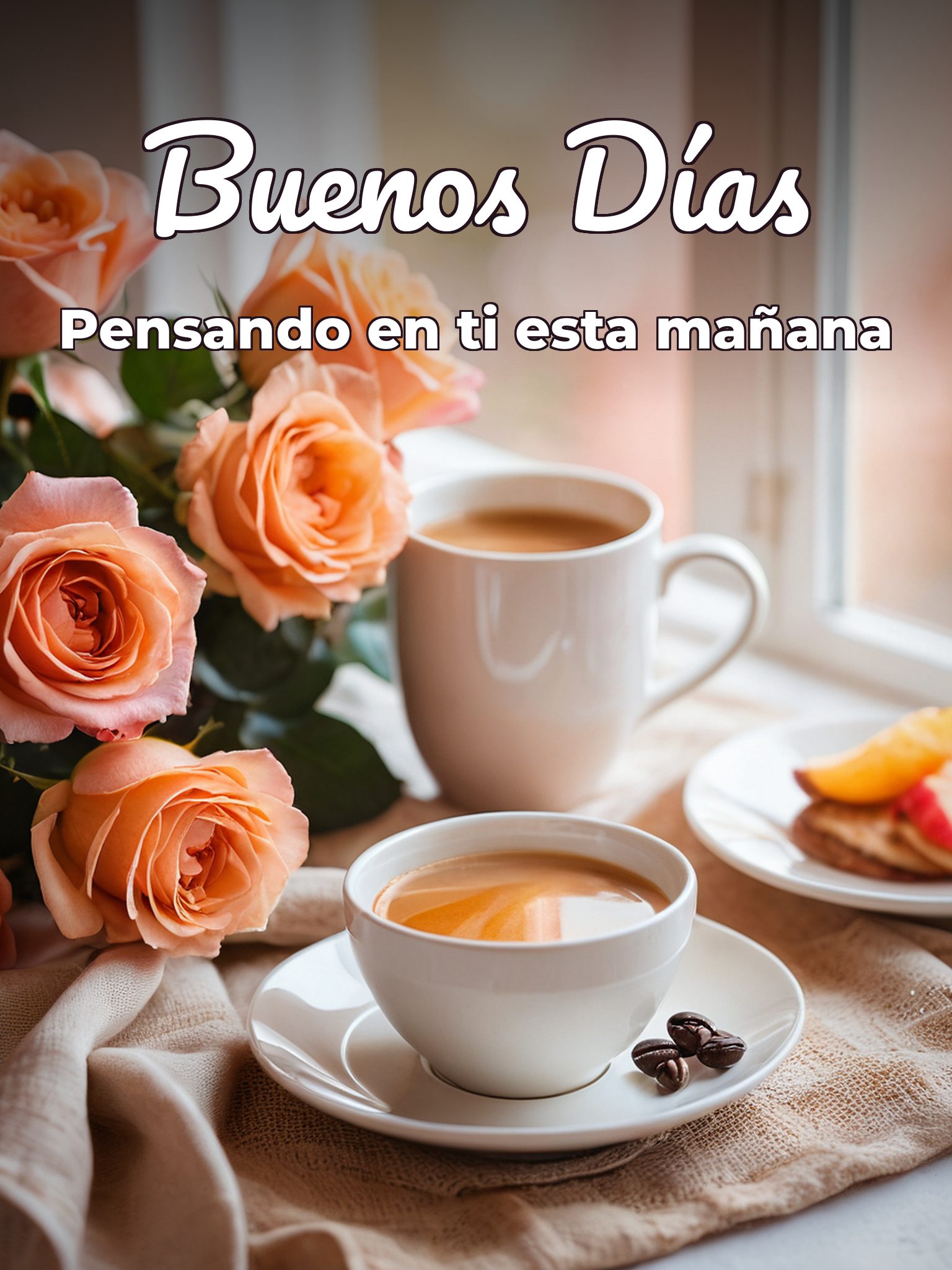 Un buenos días para mi amor para Facebook
