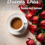 buenos días para ti, con todo mi amor