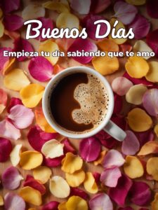 Un buenos días para mi novio para Facebook