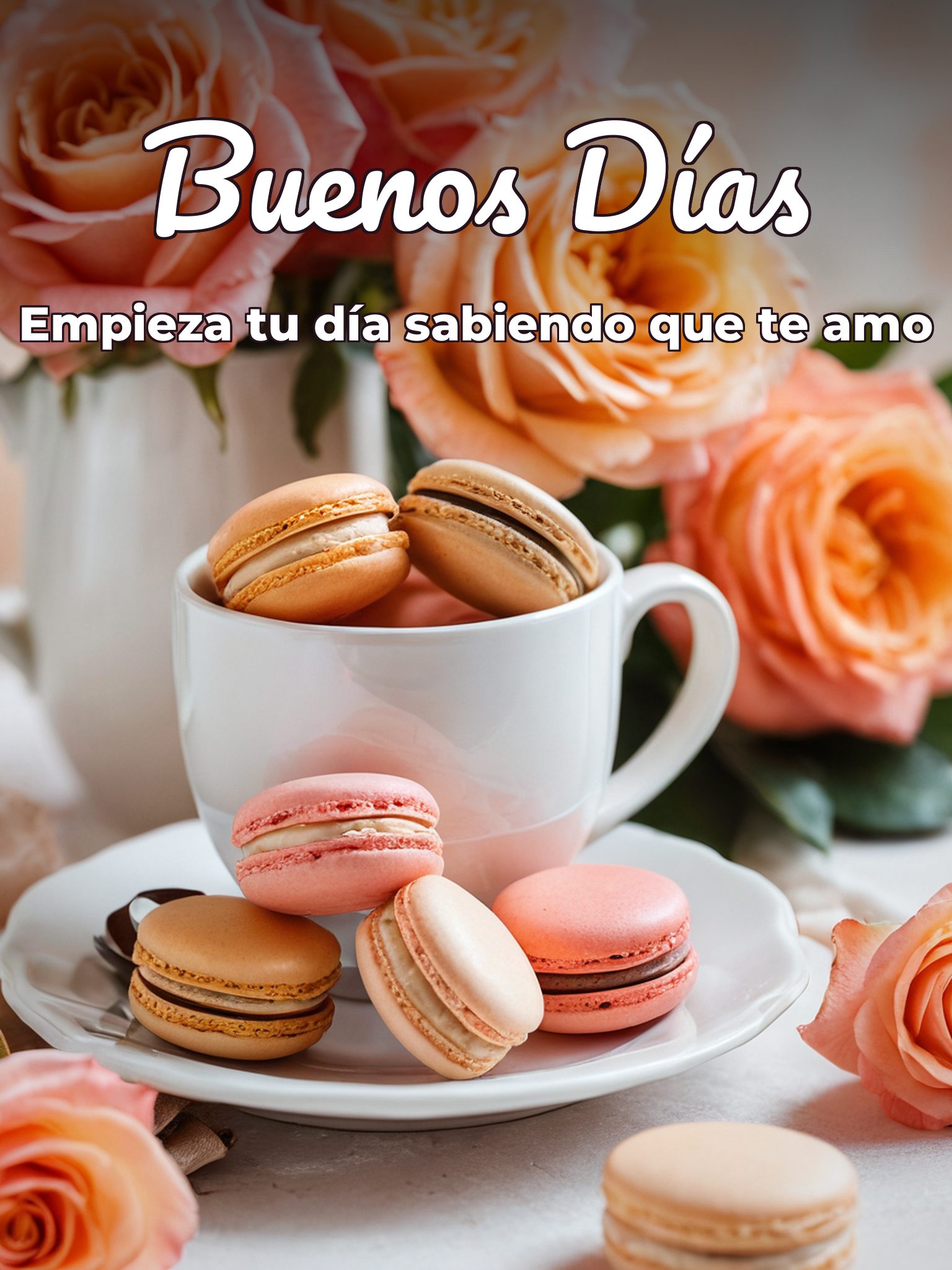Un buenos días para mi novio
