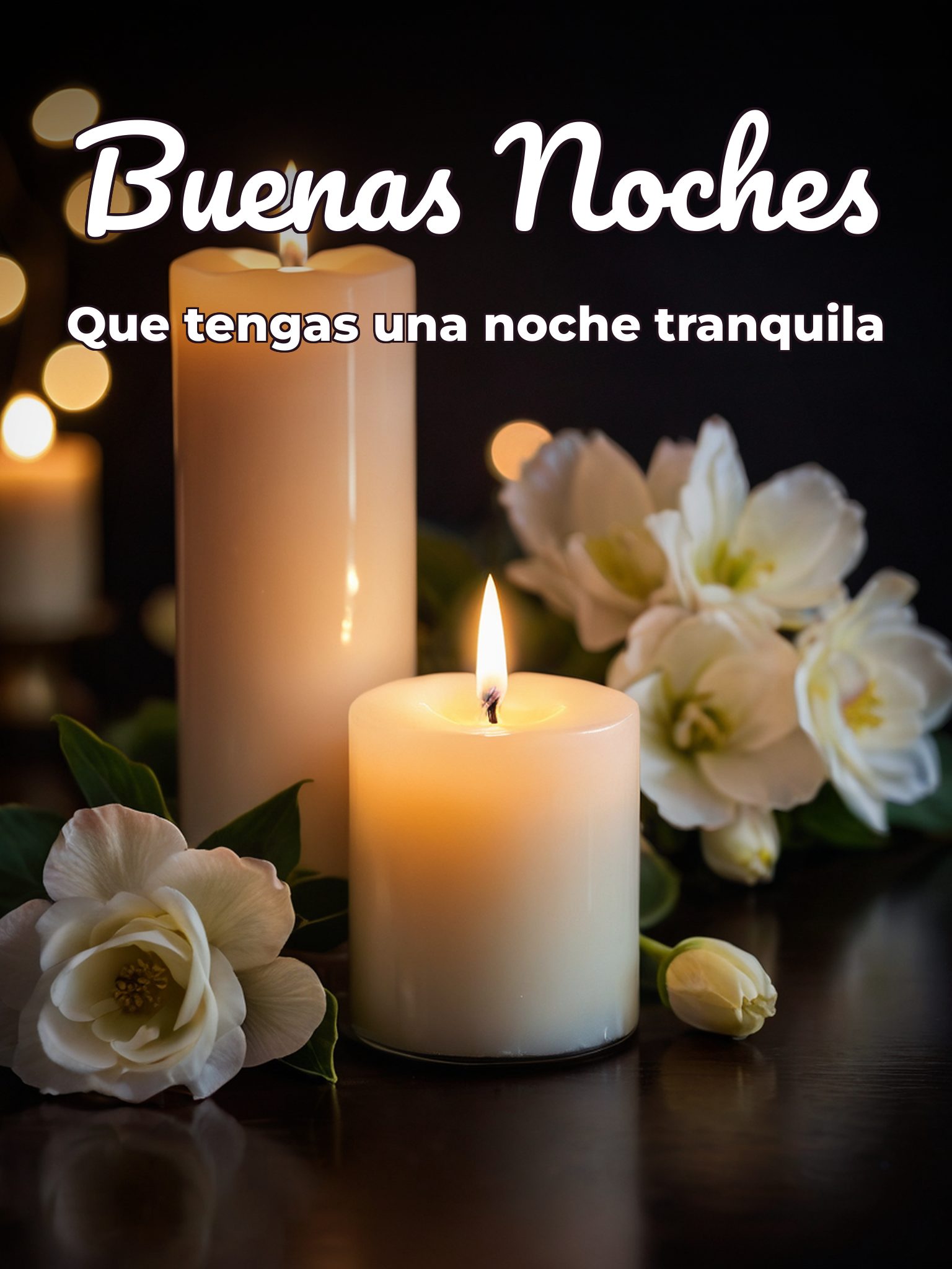 Un lindo mensaje de buenas noches para Facebook