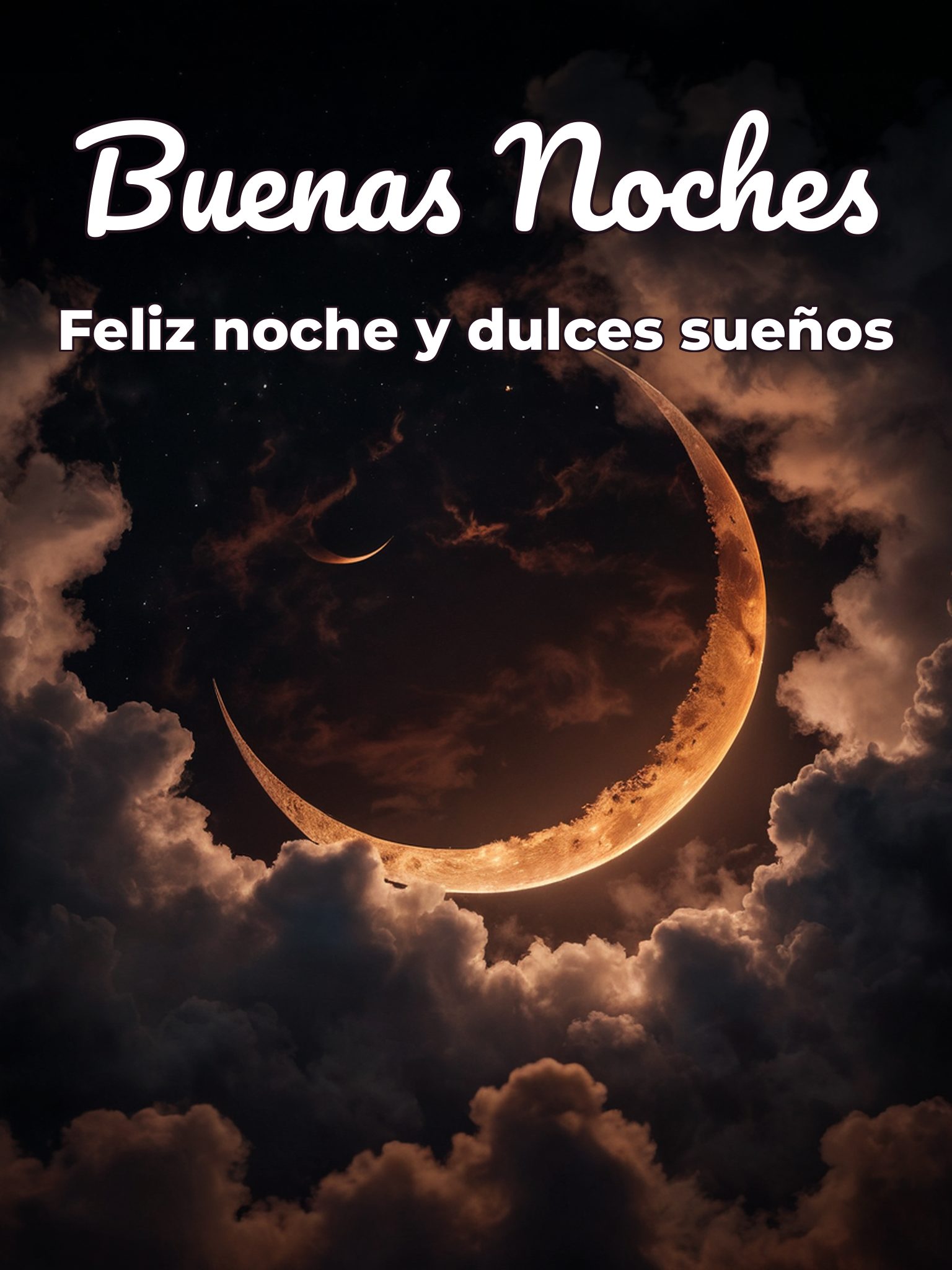 Un lindo mensaje de buenas noches