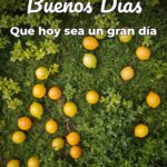 buenos días que hoy sea un gran día
