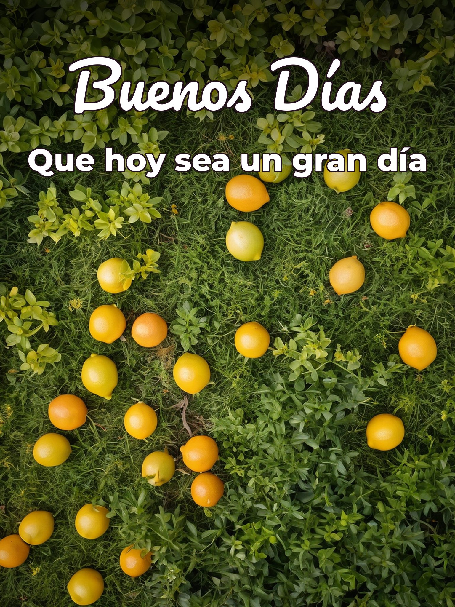 Un lindo mensaje de buenos días para celular