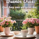 buenos días que hoy sea un gran día