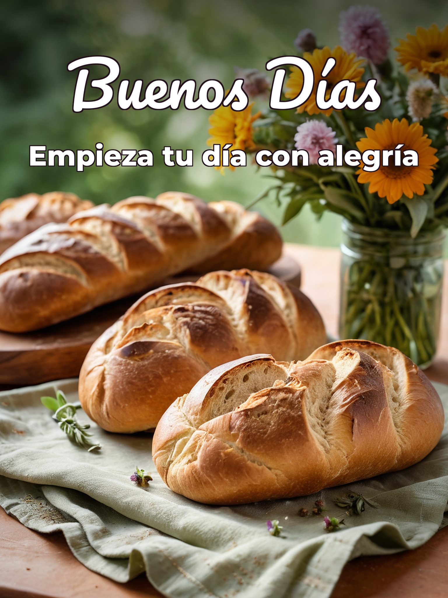 Un lindo mensaje de buenos días para una amiga