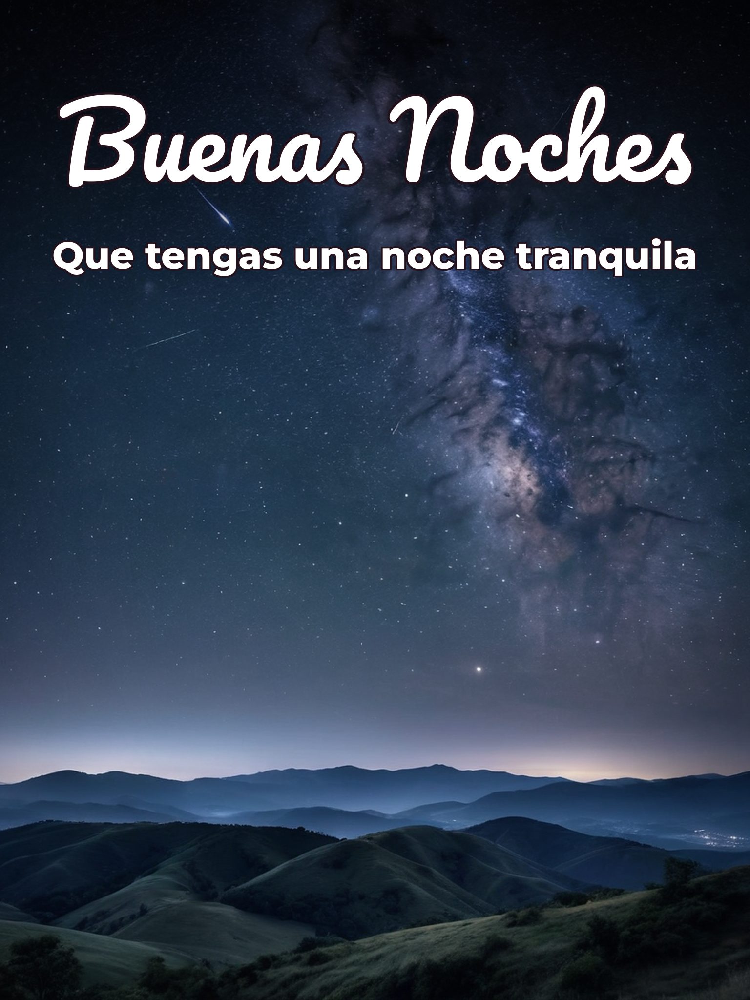 Un mensaje bonito de buenas noches para celular