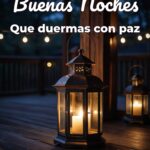 buenas noches que duermas con paz