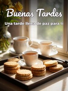 Un mensaje de buenas tardes para WhatsApp celular
