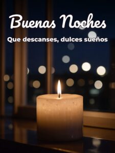 Un msj de buenas noches