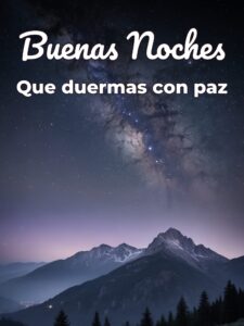 Un msj de buenas noches para Facebook
