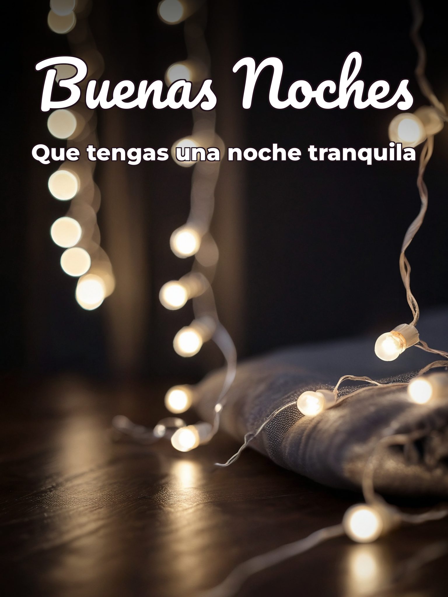 Un msj de buenas noches para WhatsApp