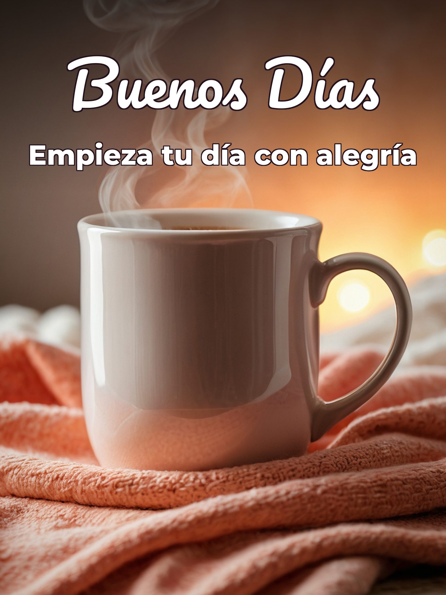 Una frase bonita de buenos días