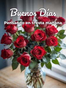 Una frase de buenos días para mi amor