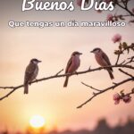 buenos días que tengas un día maravilloso