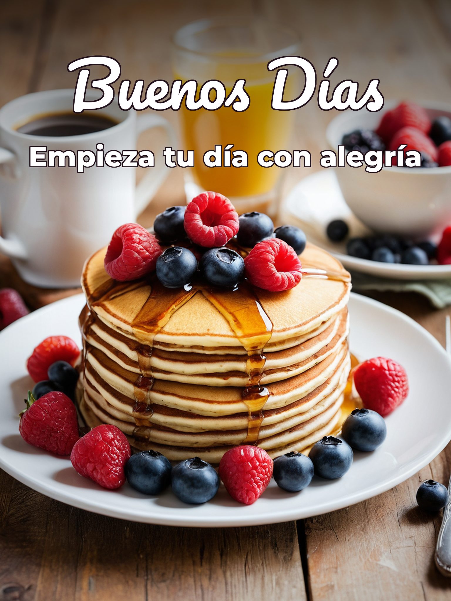 Una imagen de buenos días para una amiga