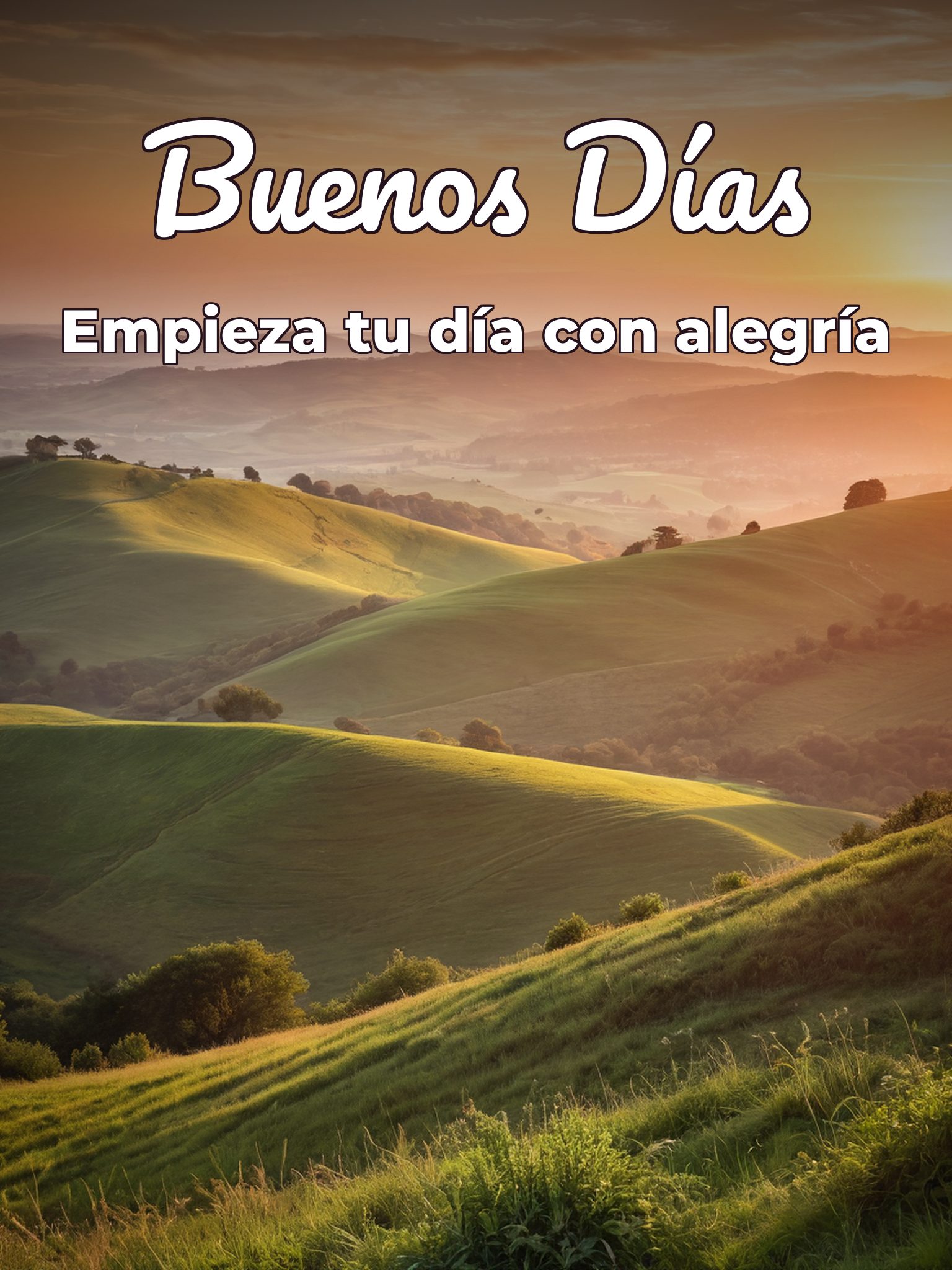 Una imagen de buenos días