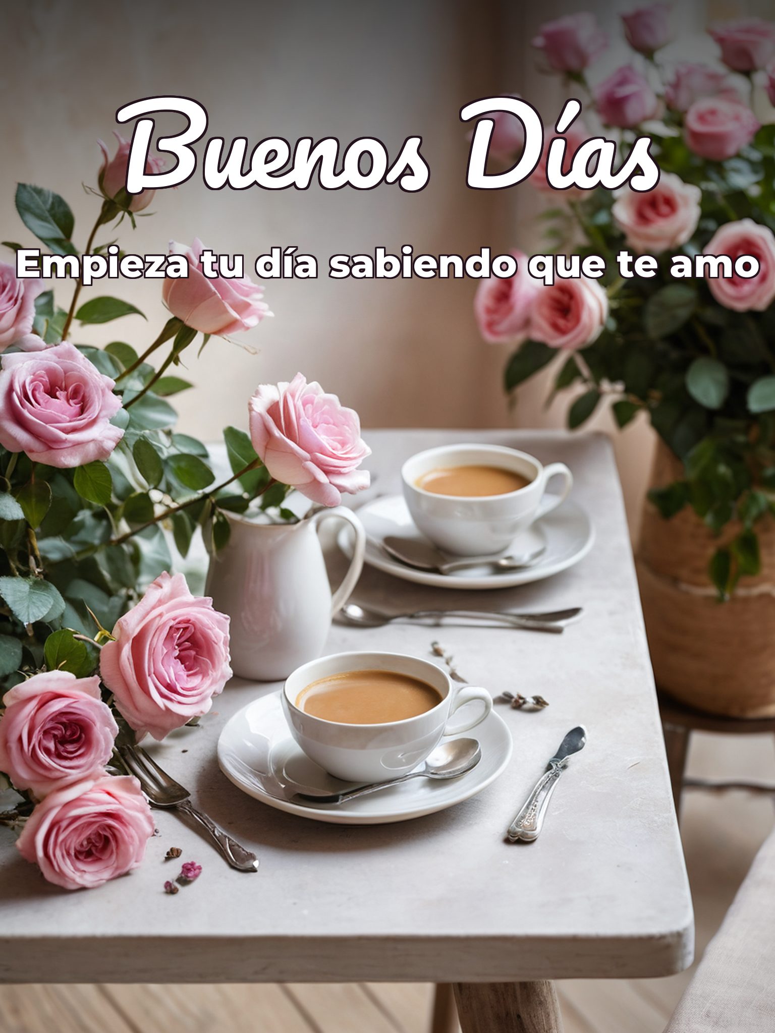 Ver frases de buenos días para mi amor