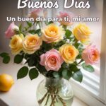 buenos días un buen día para ti, mi amor