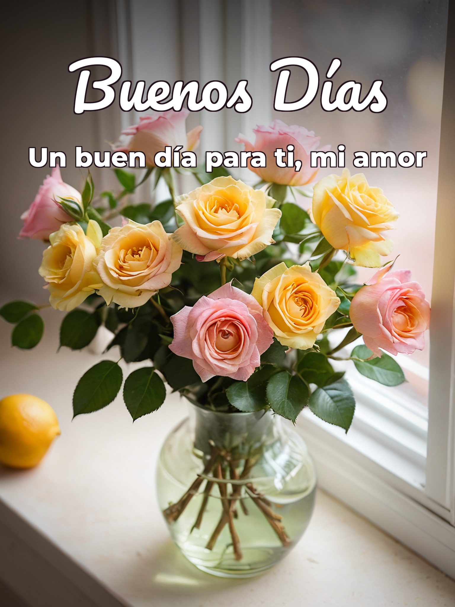 Ver imágenes bonitas de buenos días para mi amor