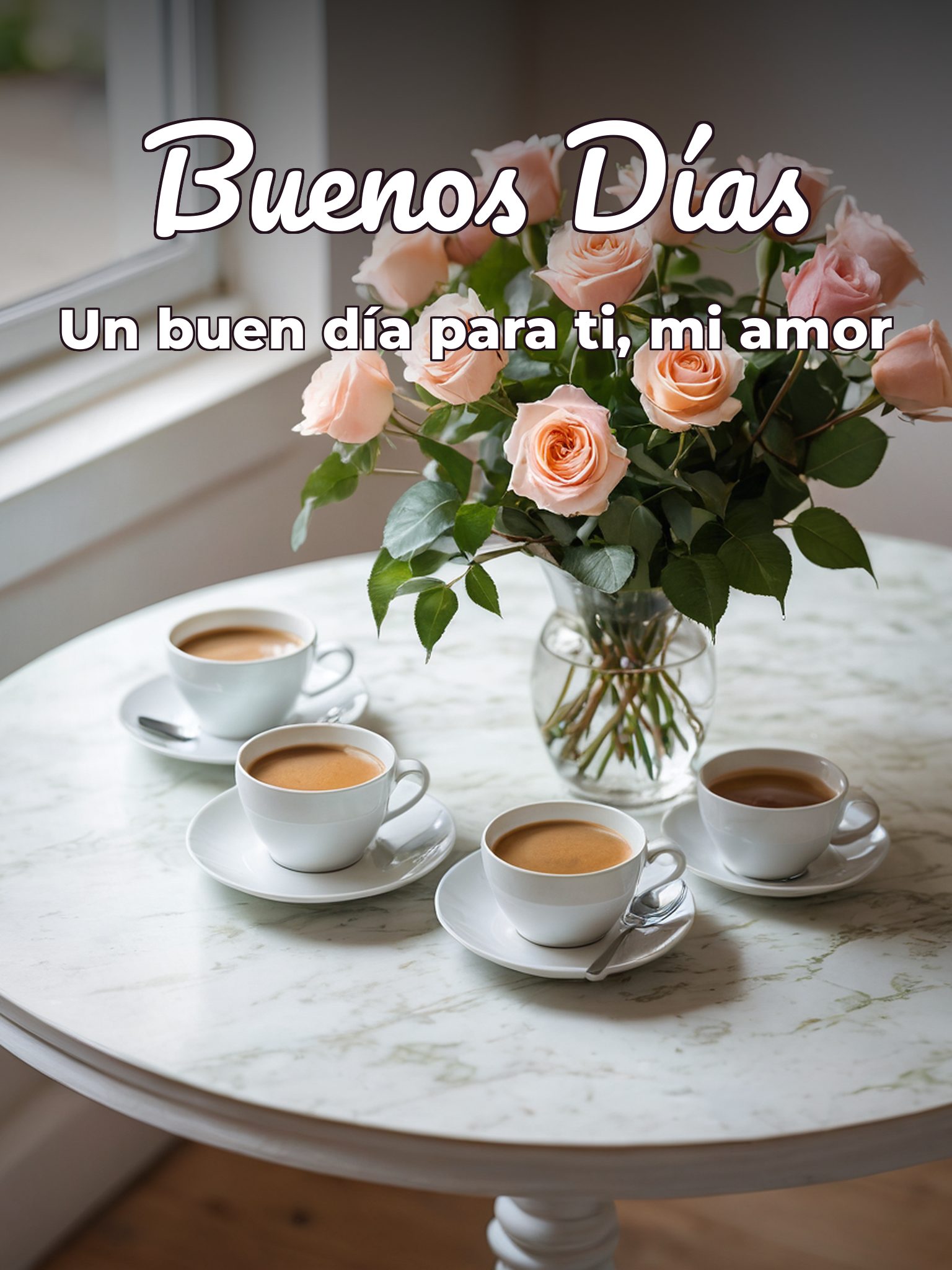Ver imágenes de buenos días amor para celular