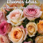 buenos días un buen día para ti, mi amor