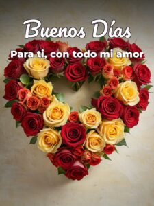 Ver imágenes de buenos días amor para mi amor