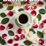 buenos días pensando en ti esta mañana