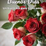 buenos días un buen día para ti, mi amor