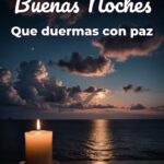 buenas noches que duermas con paz