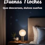 buenas noches que descanses, dulces sueños