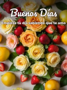 Verso de buenos días para mi amor para mi amor