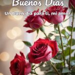 buenos días un buen día para ti, mi amor