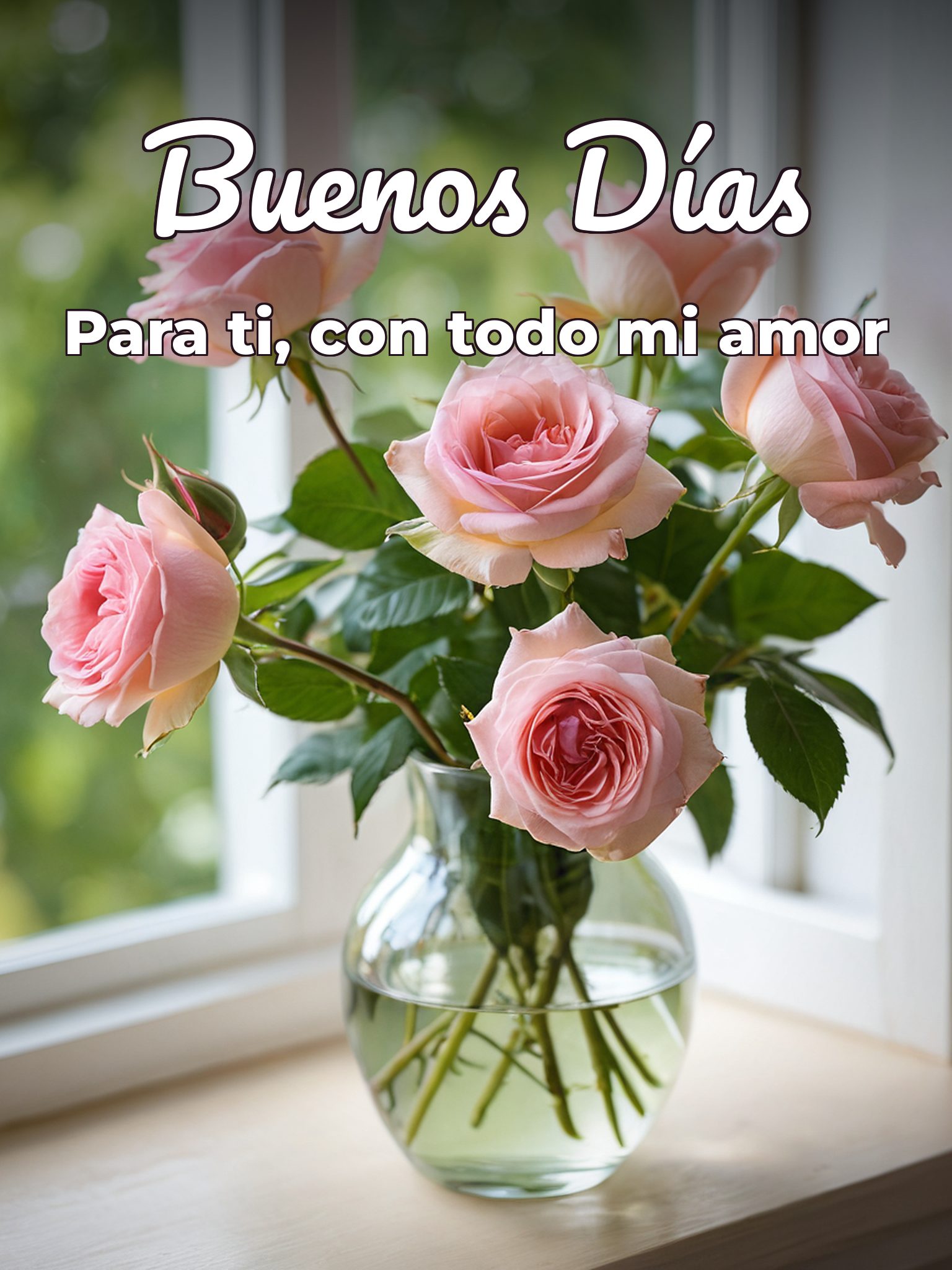 Versos buenos días amor para una amiga