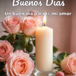 buenos días un buen día para ti, mi amor
